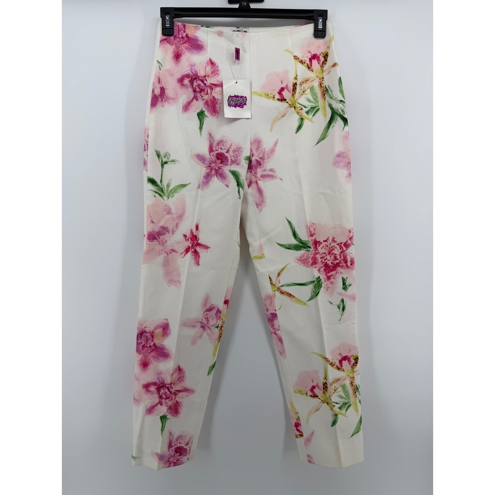 Leggiadro Pants Size:‎ 8 NWT Resort Wear Made in USA  Vacation Tropical Cruise